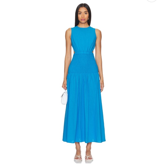 SNDYS. Dresses & Skirts - SNDYS Maxi Dress in Vibrant Blue